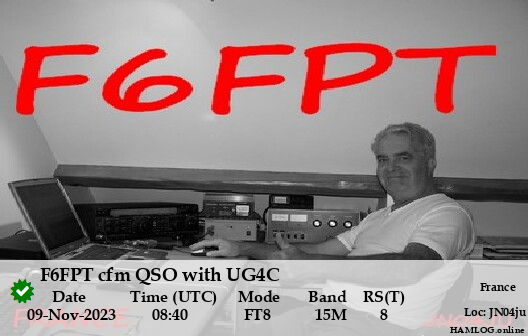 QSL Card F6FPT